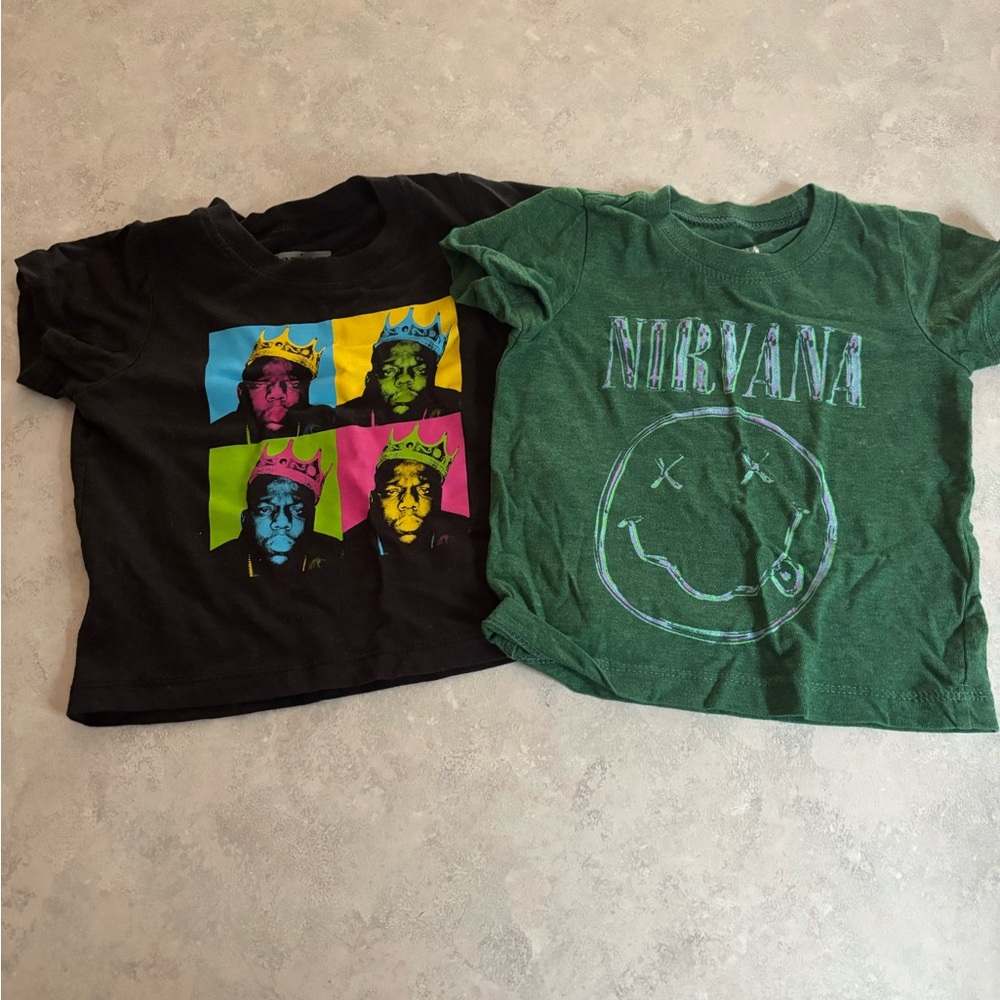 Toddler band t-shirts